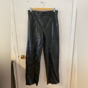 Zara leather pants